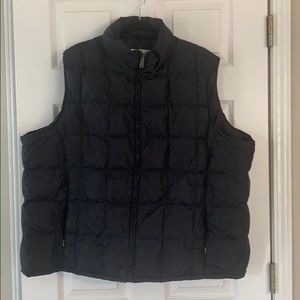 Black down vest!